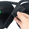 Black/White 100% Nylon Hook And Loop Tape