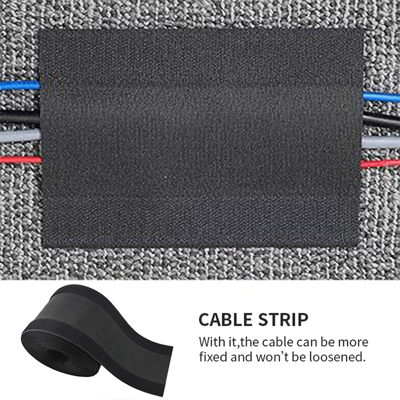6 Hook-and-loop Carpet Cable Protector