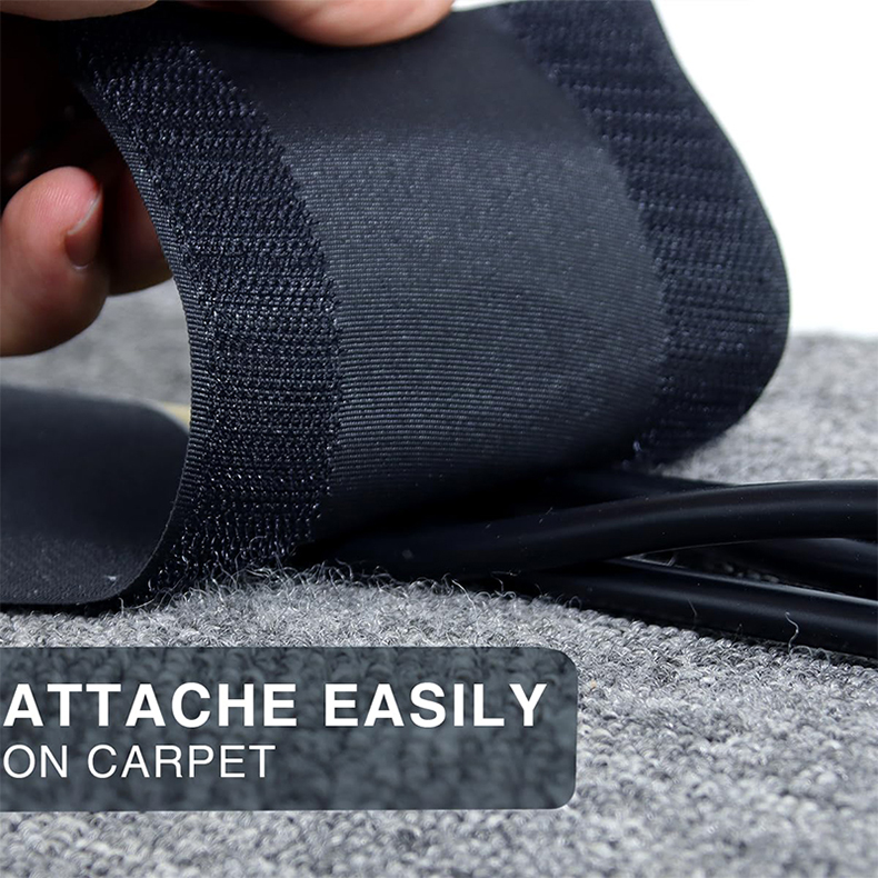 5 Hook-and-loop Carpet Cable Protector